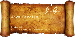 Jova Gizella névjegykártya